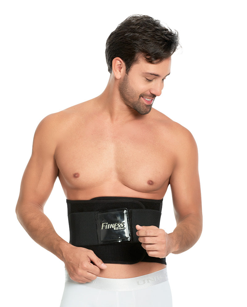 men fitness waist trainer belt wraps