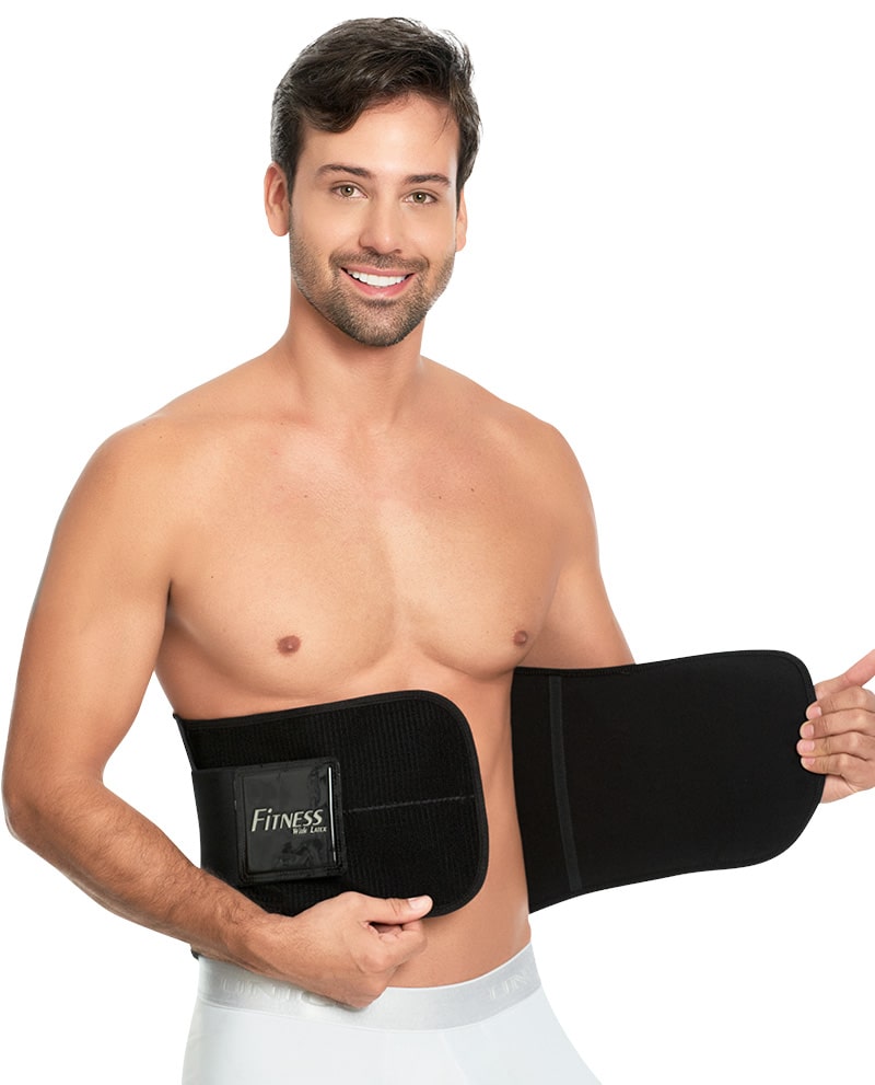 men fitness waist trainer belt wraps