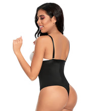 Load image into Gallery viewer, latex thong bodysuit shaper