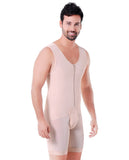 Men's Full Body Shaper with Crotch Opening & High Compression - Style 1050