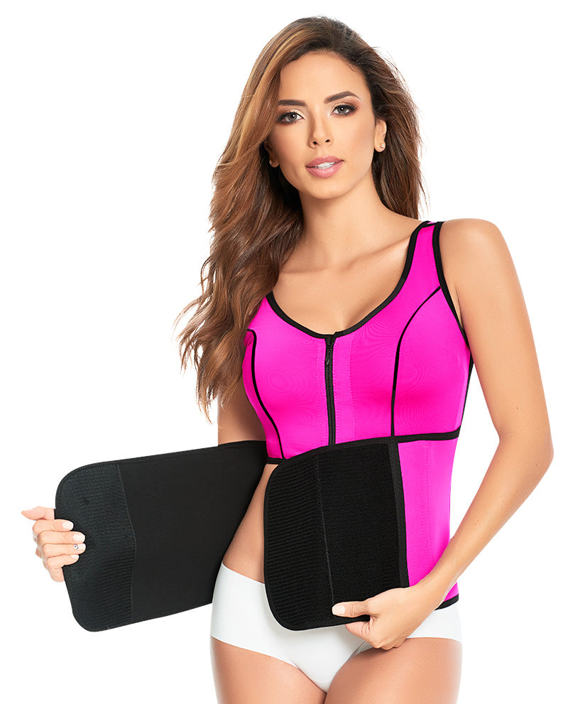 The fitness waist trainer belt