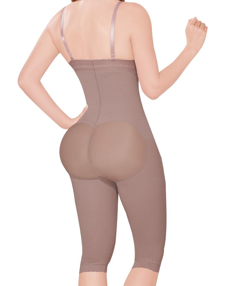 Dareth knee-length body shaper